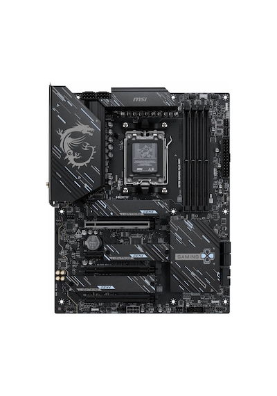 Msı X870e Gaming Plus Wifi Ddr5 8200mhz Oc M.2 Hdmı/usb-c Pcıe 5.0 Am5 Atx Anakart