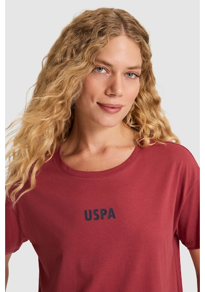 U.S. Polo Assn. U.s. Polo Assn. Kadın Vişne Tişört 50323530-vr223