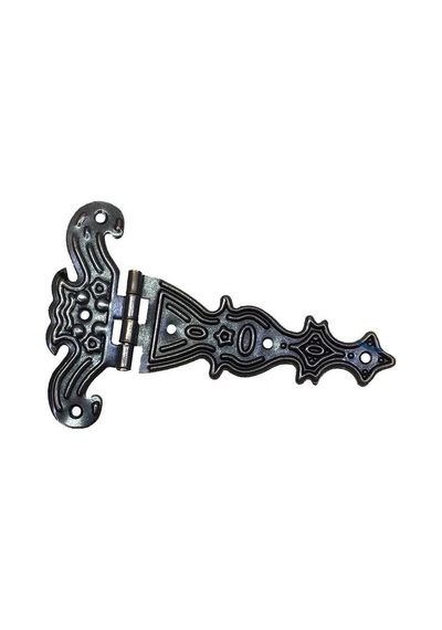 Antik Bakır 100 Adet Tek Kuyruk Menteşe Büyük 103x68 Mm - Dekoratif Sac Çeliği Kutu, Küçük Kapı, Mut