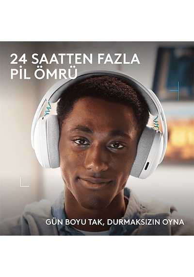Logıtech G325 Lightspeed Bluetooth 5.2 Kulak Üstü Oyuncu Kulaklığı