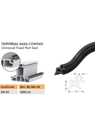 Contacall Pvc Kapı Pencere Fitili Pimapen Conta