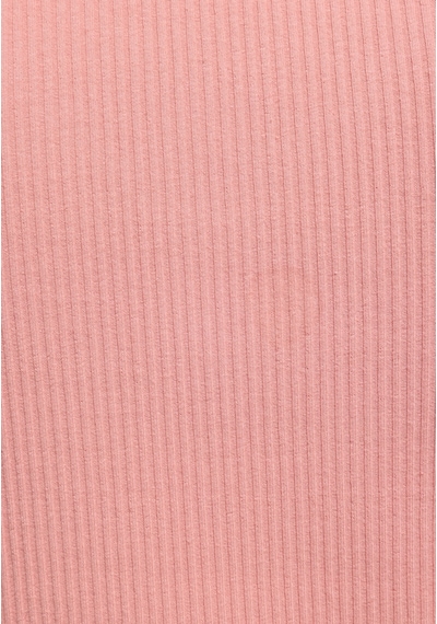 Colin's Colins Slim Fit V Yaka Düz Kadın Pembe Kısa Kol Tişört Cl1080062 Q1.v1 Prs