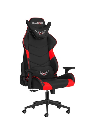 Samurai Ss Oyuncu Koltuğu Premium Pu Deri Gaming Koltuk Deri, Kırmızı Çok Renkli