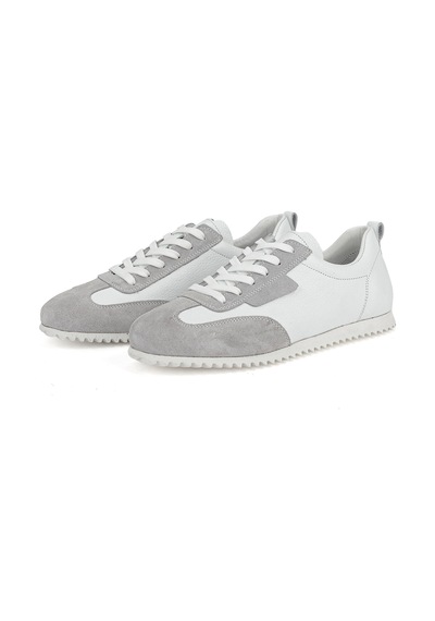 Ziya, Erkek Hakiki Deri Sneaker 1611026z441 Beyaz 1611026z441 500