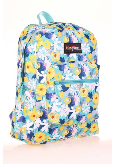 Kaukko Spring Sırt Çantası Yellow Flowers K1676