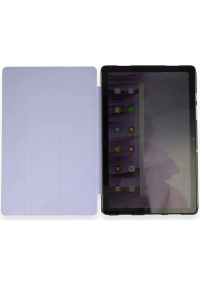 Galaxy Uyumlu X200 Tab A8 10.5 Kılıf Tablet Smart Kılıf - Lila
