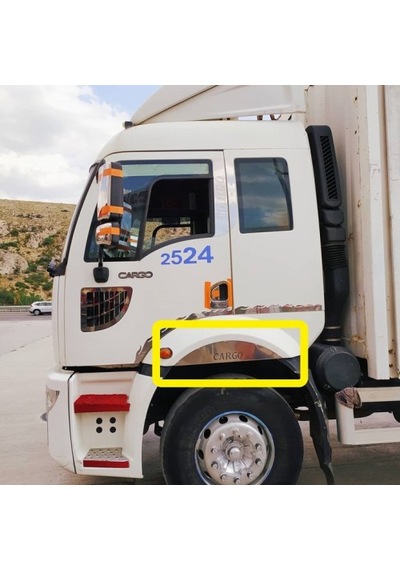 Ford Cargo Teker Üzeri Çamurluk Kromları Sağ Sol Takım -