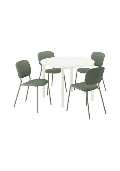 Ikea Beyaz Modern Yemek Masası - Mutfak Masası Takımı