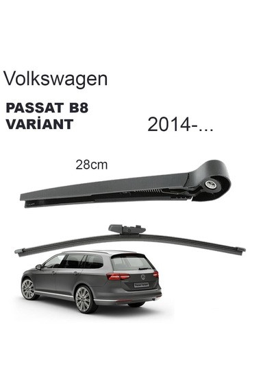 Passat B8 Variant Arka Silecek Kolu Ve Süpürgesi Takim 2014+ 535532100