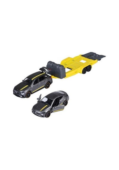 Majorette Mercedes-amg Deluxe Trailer Serisi Mercedes-amg Glc 63 S / Mercedes-amg Cle 53 Çok Renkli