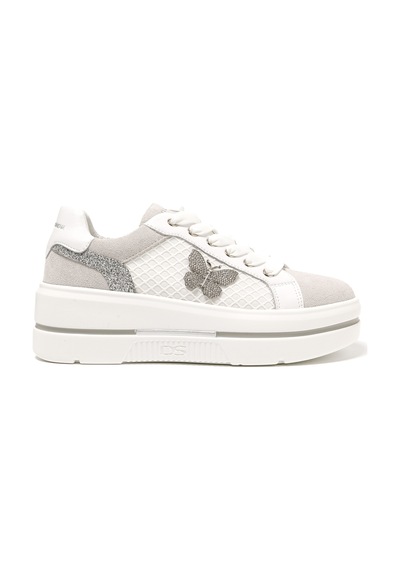 Sneaker Günlük Kadın Diğer 185552dm Donna Serena 5552dm White Silver Beyaz