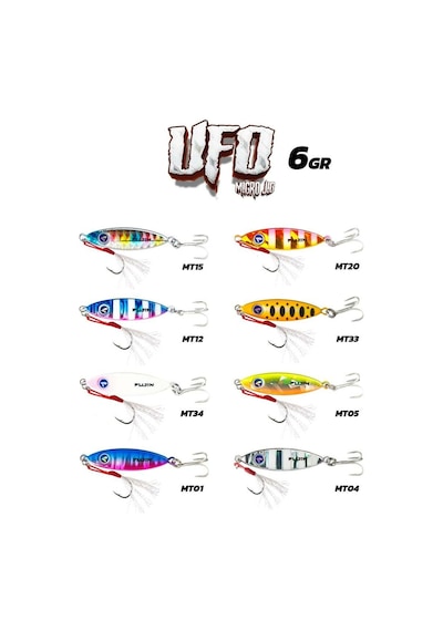 Fujin Ufo Micro Jig 6gr Mt34 Glow Purple