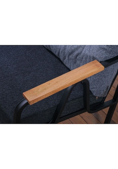 Pimango Pi Angel Bahçe Balkon Mutfak L Köşe Takımı 180 x 180 CM Gri - Siyah Açık Gri