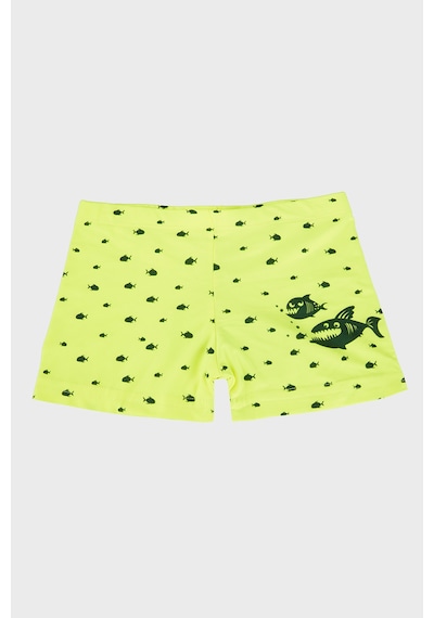 Slipstop Chucky Desenli Lastikli Bel Boxer Mayo Short Erkek Çocuk Mayo Short Sr2631000006 Sarı