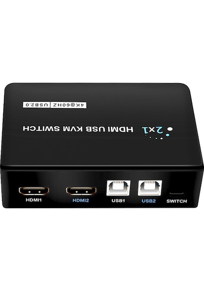 Pm-11789 4k Hdmı Usb Kvm Swıtch 2x1