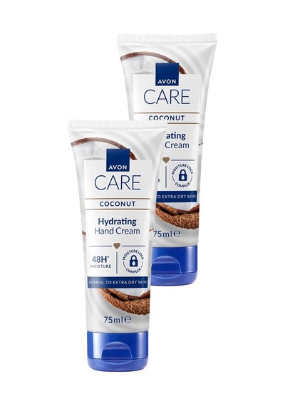 Avon Hindistan Cevizi Yağı İçeren El Kremi 75 Ml. İkili Set