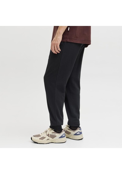 Jack & Jones Erkek Nakis Detayli Regular Fit Esofman Alti - Gordon - 12288641 Siyah