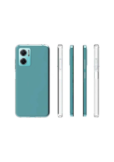 Xiaomi Redmi Note 11E Kilif Seffaf Silikon Hibrit Case Kapak 560882044