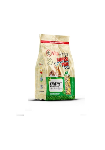 Vitawings Süper Mix Menü Tavşan Yemi 800 Gr