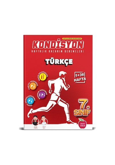 7. Sınıf Kondisyon Türkçe Denemeleri 37 Hafta -  Newton Yayınları