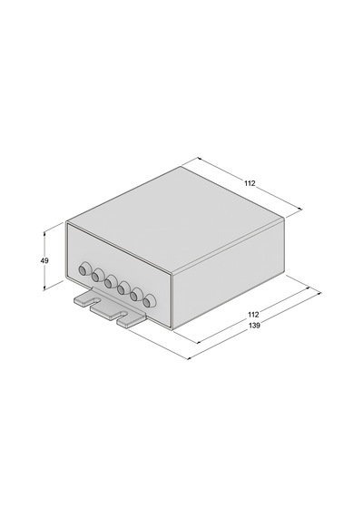 P-750k330m 230v Motorlu Panjur Jaluziler İçin Elektronik Kontrol Ünitesi 433,92 Mhz