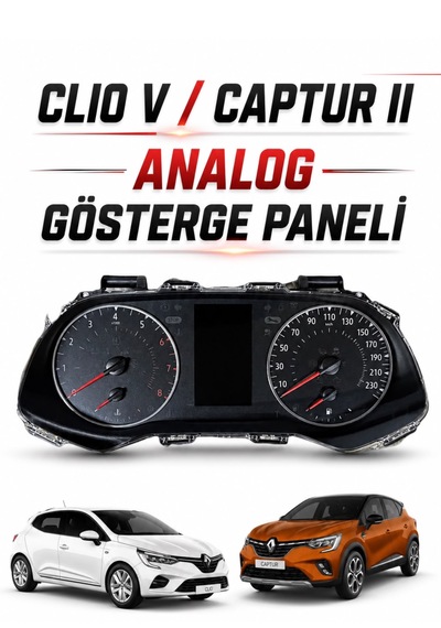 Clio 5 Captur 2 Analog Gösterge Paneli 248094722r