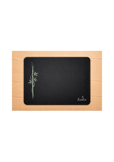 Bamboo Desenli Minimal Mousepad Siyah 23,5 X 33 Cm Kaymaz Taban Siyah - 829439916 Siyah - 829439916