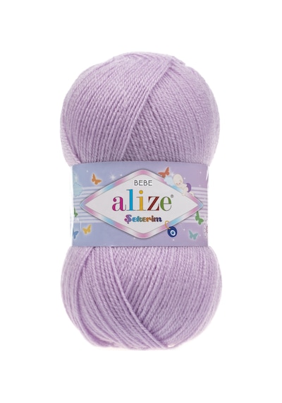 Alize Şekerim Bebe El Örgü İpi (5 Li Paket) - 27-Lila