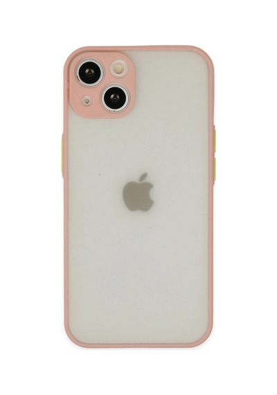 Apple iPhone Uyumlu,  14 Kılıf Montreal Silikon Kapak - Pembe