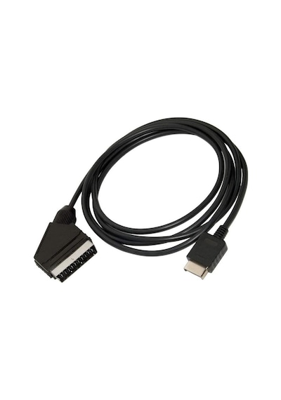 4833 Ps2 Av Rgb Tv Scart Çevirici Dönüştürücü Bağlantı Kablosu