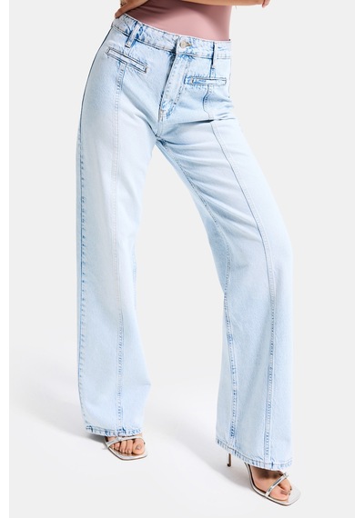 it's basic Kadın Ice 4s6-3 Straight Fit Cep Yıldız Detaylı Özel Tasarım Denim Jean Buz Mavi it's basic Kadın Ice 4s6-3 Straight Fit Cep Yıldız Detaylı Özel Tasarım Denim Jean Buz Mavi