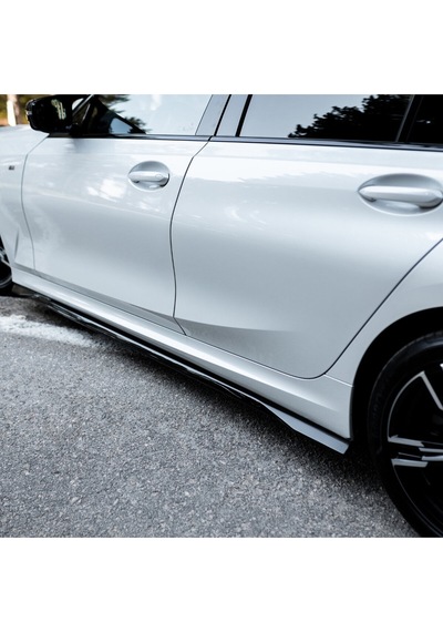 Bmw 320i G20 M Sport Lci 2023-2026 Yan Marşpiyel Seti 2 Parça Piano Black