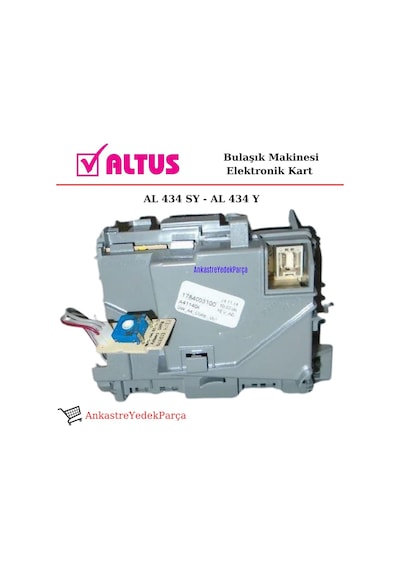 Altus Uyumlu Al 434 Sy Bulaşık Makinesi Elektronik Kart 1784003100 - 487671994