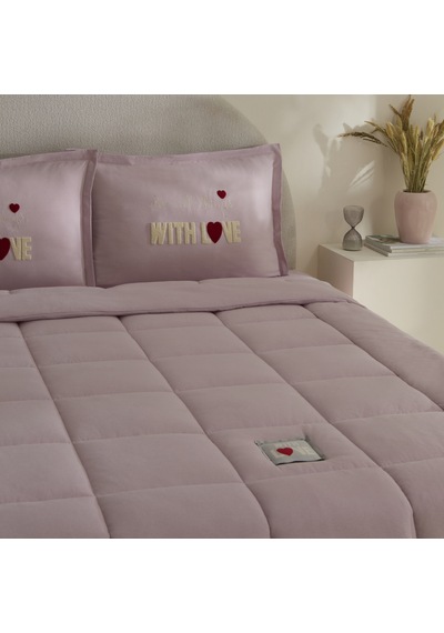 Karaca Home With Love Çift Kişilik Comfort Set Pembe