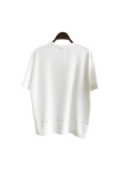 Erkek Baskılı Oversıze Beyaz T-Shirt Beyaz