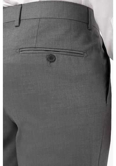 Baw Company Erkek Klasik Kesim Kumaş Pantolon Gri