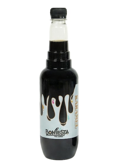 Bonfesta Karamel Aromalı Kahve ve Kokteyl Şurubu 750 ML