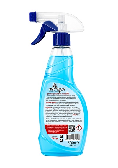 Ebrayn Çok Amaçlı Silikonlu Temizleyici 500 Ml