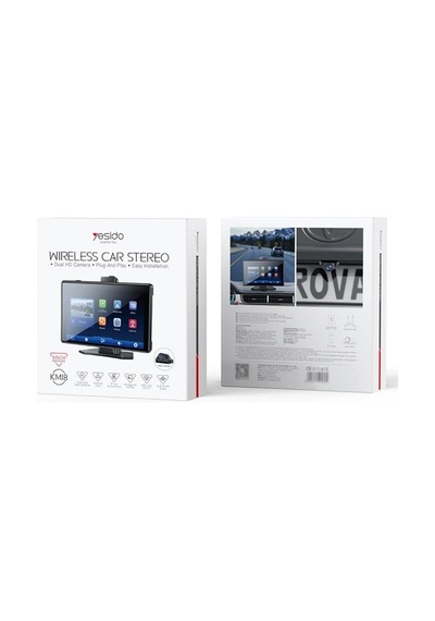 Multimedya Araç Sistemi 9 İnç Hd Ekranlı Carplay & Android Auto Destekli, 4k Ön/ 1k Arka Kamera Entegreli, Blue Diğer