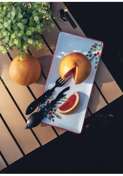 Katlanabilir Çatal Bıçak Kaşık Seti - Ayrılabilir, 18 Cm 6999