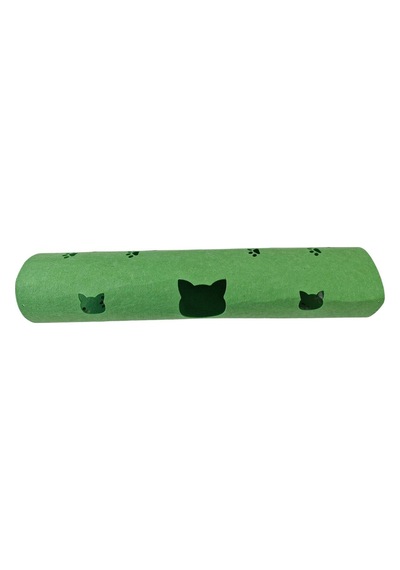 Kedi Oyuncağı Tüneli 1. Kalite 3mm Keçeden Geçmeli Kedi Ve Pati Figürlü 9 Renk A5