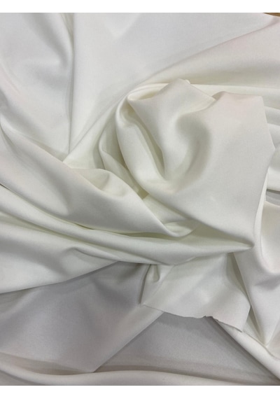 Polyester Super Saten Ekru