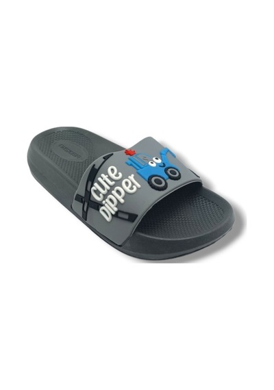 Gezer 16266-26 Cute Dipper Suya Danıklı Çocuk Terlik 26-30 Gri