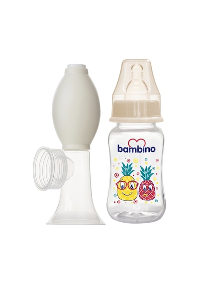 Bambino Tirle Manuel Göğüs Pompası ve Pp Biberon