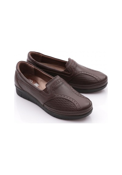 Dgn 1003 Kadın Comfort Ayakkabi Kahve
