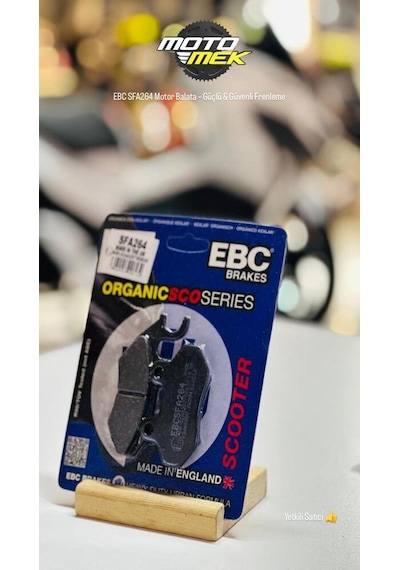 Sym Fıddle 4 125 24-25 Ebc Sfa264 Motor Balata Güçlü & Güvenli Frenleme