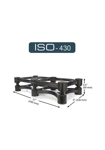Isoacoustics Iso-430 Büyük Akustik Izolasyon Standı - Tek