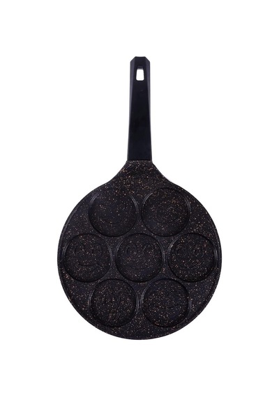 Fun Cooking Gülen Yüz Alüminyum Döküm Granit Kaplama Pankek Tava 26 Cm Genel