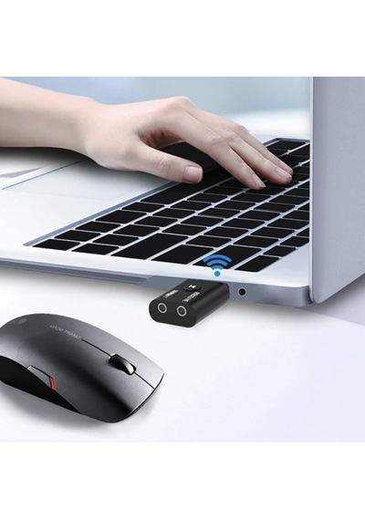 Kabloluyu Kablosuza Çevirin Bluetooth 2in1 Çevirici Dönüştürücü Adaptör Ve Fm Transmitter Aux Kiti