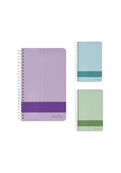 Elma Elm-023 20x28 Pastel 120 Yp Sp.çizgili Defter Çeşitli Renk Ve Desen